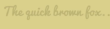 Image with Font Color BAB373 and Background Color DBCF8C